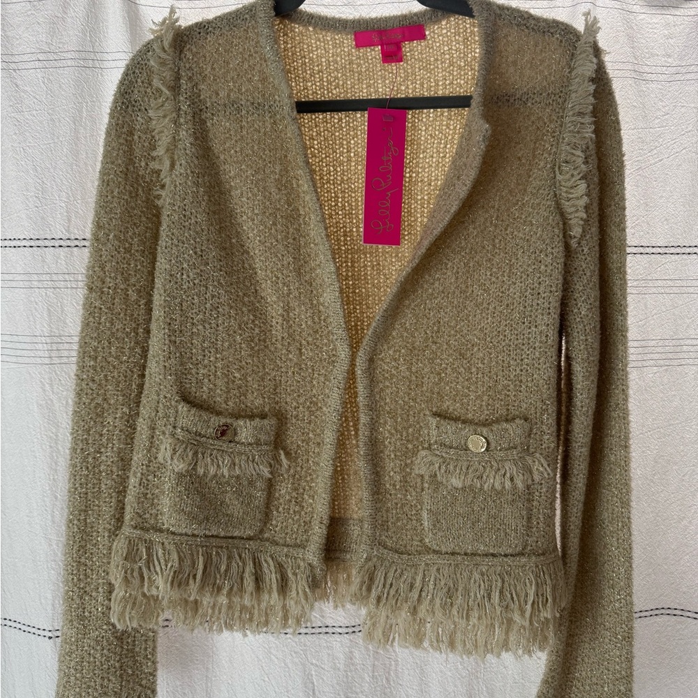 Lilly Pulitzer Simora Cardigan sweater jacket new
